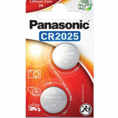 Baterie Panasonic CR2025 3V litiu CR-2025L/2BP set 2 buc.