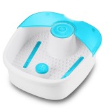 Aparat de masaj pentru picioare Ecomed FS-70E Foot Spa, Putere 60W, Picioare din cauciuc anti-alunecare, Dimensiune de pana la 44 picioare, Albastru