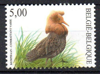 BELGIA 2002, Fauna, Pasari, serie neuzata, MNH foto