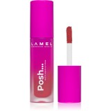 LAMEL Posh Matte Liquid Lip Stain ruj de buze lichid, mat și de lungă durată culoare №405 Punch Pin 4 g
