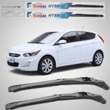 Cumpara ieftin Ștergătoare Hyundai Accent Hatchback (2010&ndash;2014) Hibrid | Set față &ndash; TeamCar&reg;