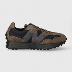 New Balance sneakers 327 culoarea maro, MS327WI