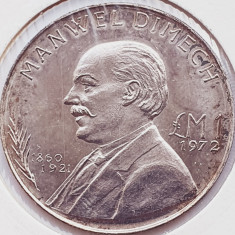 600 Malta 1 Lira 1972 Manwel Dimech km 13 argint
