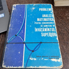 Marcel N. Rosculet, Ovidiu I. Popescu - Probleme de analiza matematica pentru concursurile de admitere in invatamantul superior (1971)