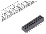 Conector şiruri pini mamă 20 PIN 1,27mm gold flash SMT SAMTEC