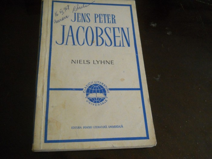 JENS PETER JACOBSEN - NIELS LYHNE,1966