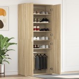 vidaXL Cabinet pentru Pantofi Sonoma Oak 80x39x180 cm Lemn prelucrat