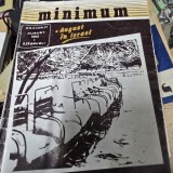 Revista Minimum nr.17/1988. August in Israel