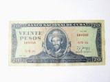 Rara! Cuba 20 Pesos 1987,bancnota din imagini la cel mai mic pret
