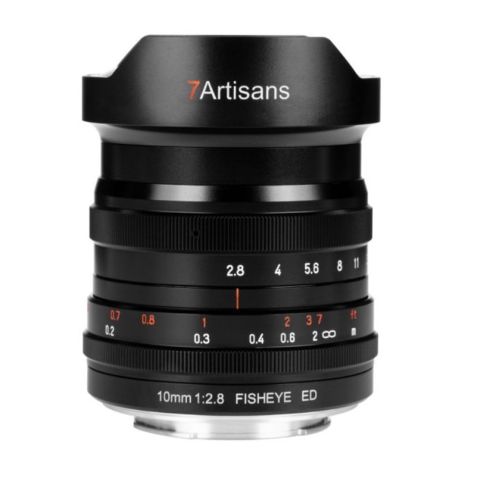 Obiectiv Manual 7Artisans 10mm F2.8 Fisheye Full Frame