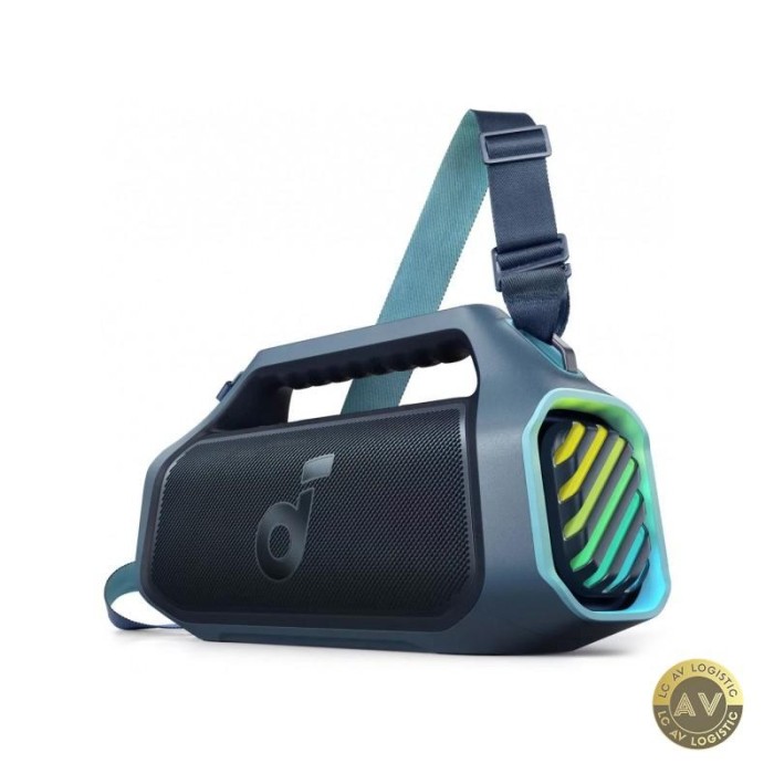 Boxa Portabila Bluetooth Anker Soundcore Boom 2 Plus 140W TWS RGB Waterproof Albastra A3134031