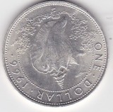 Bahamas 1 Dollar Dolar Elizabeth II 1966