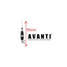 Antena Radio CB Prindere Tip Fluture Avanti Volo 95cm