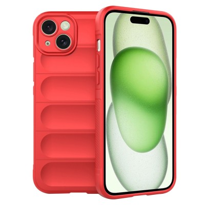 Husa iPhone 15 Plus Techsuit Magic Shield, rosu foto