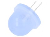 LED 16mm Albastru Clipire 450-500mcd 20mA 2 Nr.term 6-15V