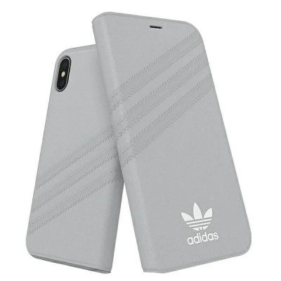 Husa Book Adidas Suede pentru iPhone X/XS Grey foto