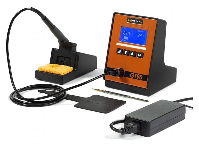 Stație de lipit 90W ESD cu afișaj LCD
