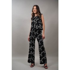 PANTALON IN STIL FORMAL CAPRI S Negru