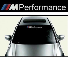 Sticker parasolar auto MPERFORMANCE (126 x 16cm) foto