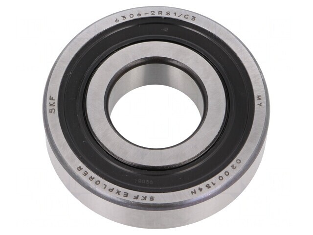 Lagăr cu bile 30x72x19mm SKF 6306-2RS1/C3