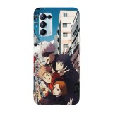 Husa compatibila cu Oppo A72 model Jujutsu Kaisen Anime, Silicon, TPU, Viceversa, Transparent, Carcasa