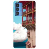Husa compatibila cu Motorola Edge 20 model Spirited Away Hotel, Silicon, TPU, Viceversa, Transparent, Carcasa