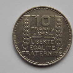 10 FRANCS 1949 FRANTA