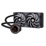 Cooler procesor cu lichid Thermaltake TOUGHLIQUID Ultra 240 AIO display LCD