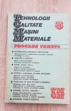 TCMM Progres tehnic 5 (Tehnologii, Calitate, Mașini, Materiale)