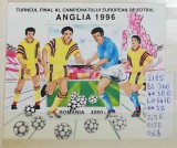 1996 Turn. fin. al Camp. Eur. de Fotbal Anglia&#039;96 Bl.300 LP1410 MNH Pret2,3+1Lei, Sport, Nestampilat