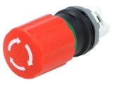 Comutator Siguranță ABB 22mm 2 Poziții Roșu Fără IP66