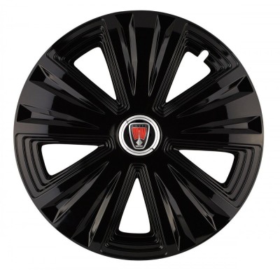 Set 4 capace roti pentru Rover, model Glory Black foto