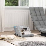 vidaXL Raft pentru reviste Gri Concret 53 x 40 x 28.5 cm Lemn compozit 890875