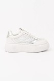 Karl Lagerfeld sneakers KREEPER LO femei, culoarea alb, KL42325