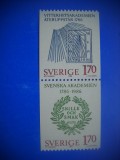 HOPCT TIMBRE SUEDIA MNH 979 ACADEMIA SUEDEZA -2 VALORI 1986-NESTAMPILAT