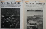 Cumpara ieftin Gazeta ilustrata, 7 numere din 1913, 1 nr. din 1914 si unul din 1915, Cadrilater