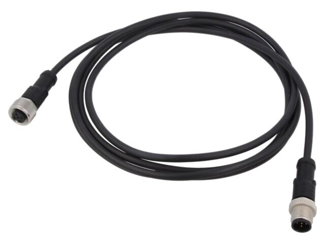 Cablu senzori automatizări M12 2m AMPHENOL LTW