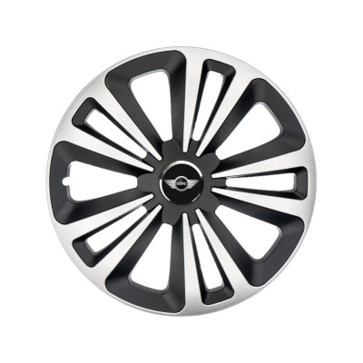 Set 4 Capace Roti Terra Gri-Negru R14, Compatibil Cu Mini Cooper foto