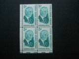 SUA BLOC DE 4 NESTAMPILAT MNH