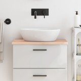 VidaXL Blat de baie, 60x40x2 cm, lemn masiv netratat