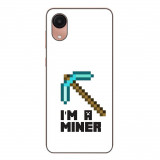 Husa compatibila cu Samsung Galaxy A03 Core Silicon Gel Tpu Model Minecraft Miner