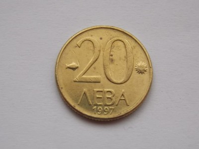 20 LEVA 1997 BULGARIA foto