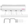 Uscator Rufe Retractabil Perete, 4 Sfori x 3.2m, Interior/Exterior, Economie Spatiu - Ideal Balcon, Terasa, Baie
