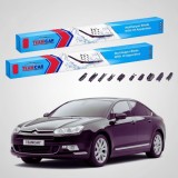 Cumpara ieftin Ștergătoare Citro&euml;n C5 X7 Sedan 2008-prezent | Set Față Flat Premium &ndash; TeamCar&reg;