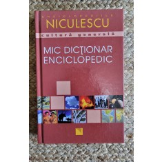 MIC DICTIONAR ENCICLOPEDIC de LUANA STOICA , 2008
