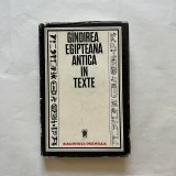 Cumpara ieftin Gindirea egipteana antica in texte