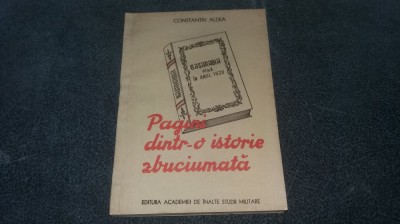 CONSTANTIN ALDEA - PAGINI DINTR-O ISTORIE ZBUCIUMATA foto