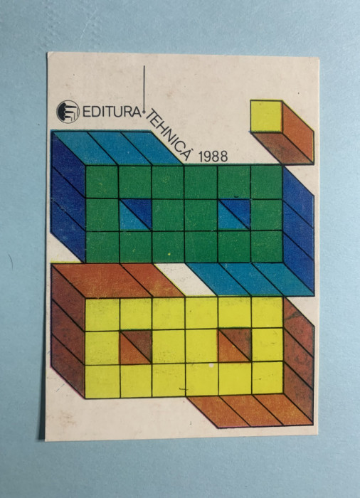 Calendar 1988 editura tehnică