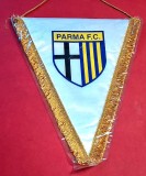 Fanion fotbal - PARMA FC (Italia) - folie de protectie si dimensiuni mari 37X27 cm