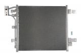 Condensator climatizare Jeep Wrangler, 01.2012-2018, motor 3.6 V6, 212 kw benzina, full aluminiu brazat, 515 (470)x450x16 mm, fara filtru uscator, Rapid